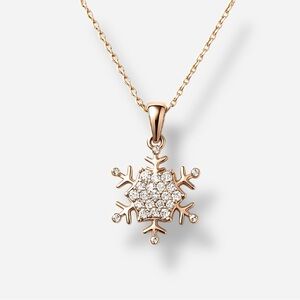 🌸Necklace🌸 925 Sterling Silver Necklace Snowflake